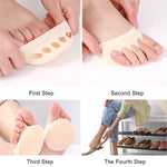 Almohadilla Metatarsianas Protectora Algodón Beige