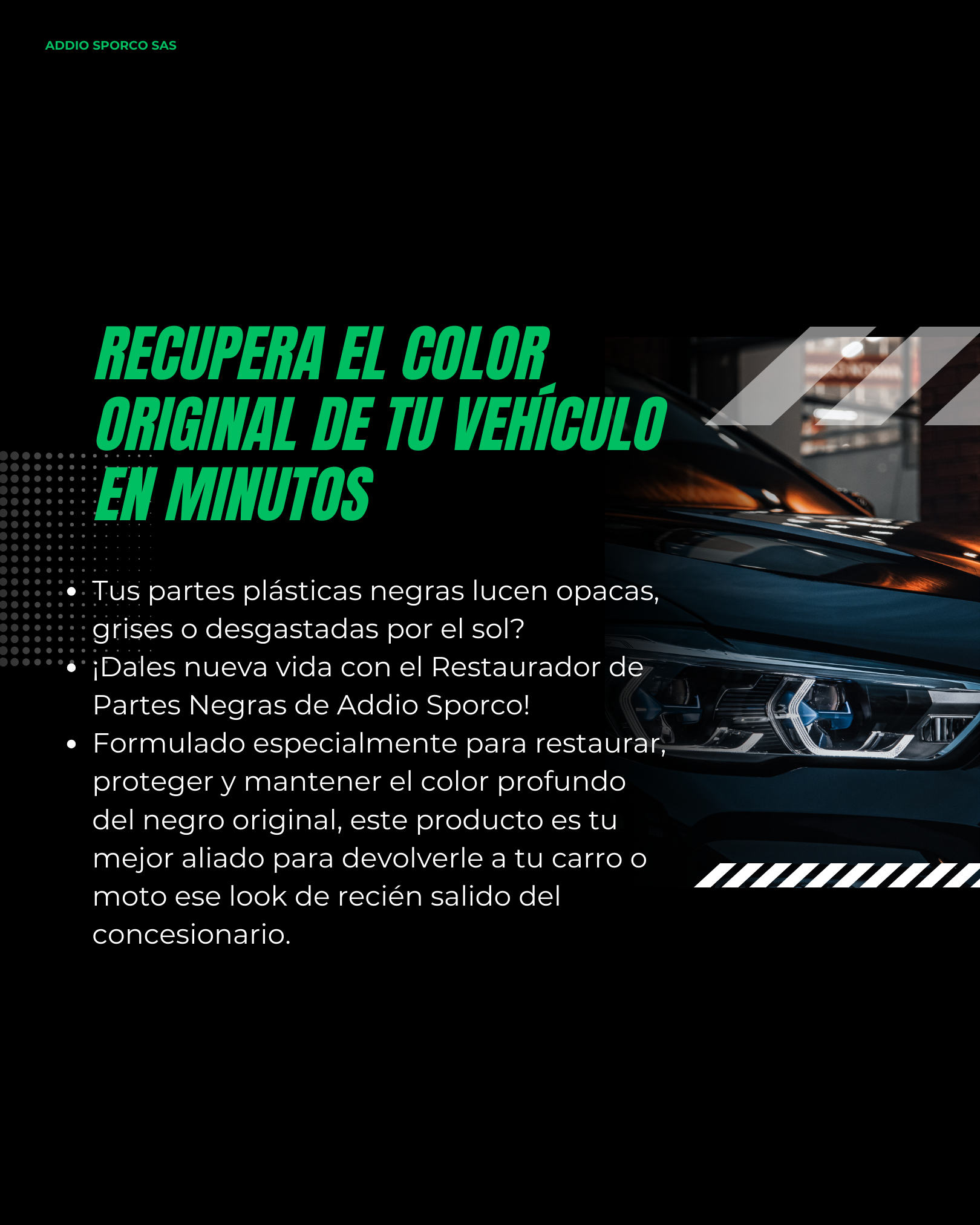 Restaurador partes negras  120