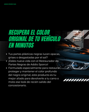 Restaurador partes negras  120