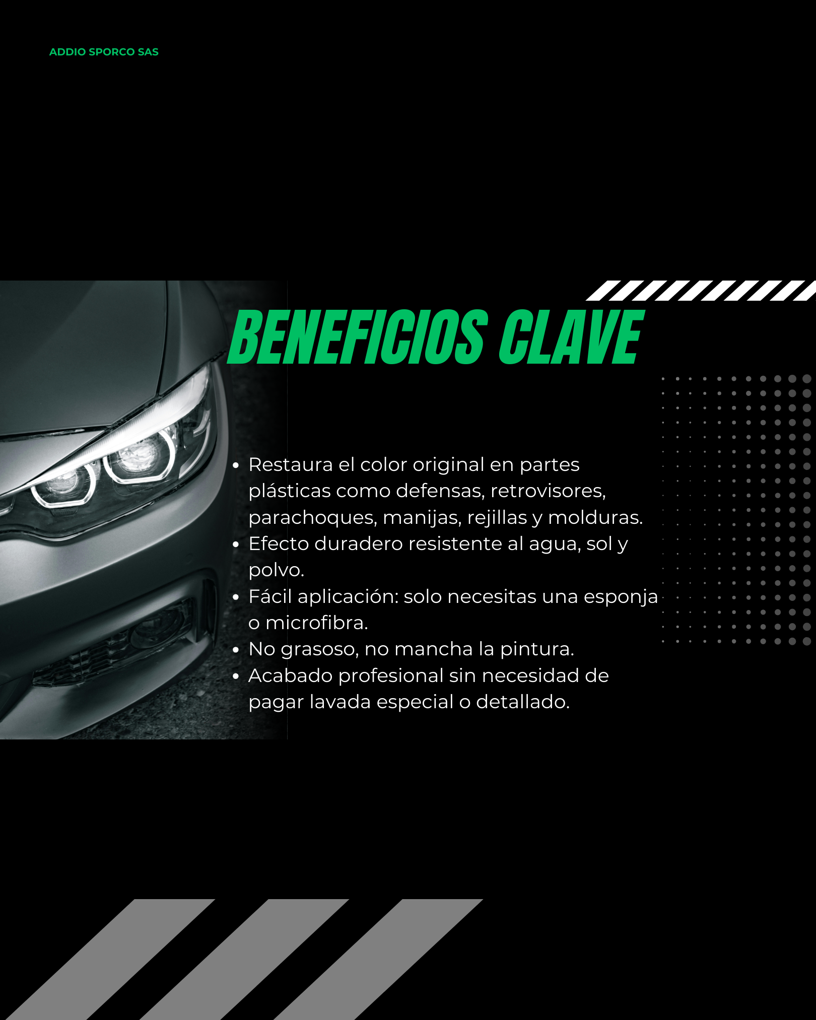Restaurador partes negras  120