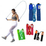 Cuerda Saltar Lazo Contador Azul